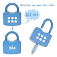 Alphabet Lock & Key Toy Set – Number Matching - thumbnail 13