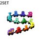 Wooden Magnetic Number Train – Early Learning Toy - thumbnail 9