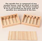Montessori Wooden Math Set – Geometry & Fractions - thumbnail 16