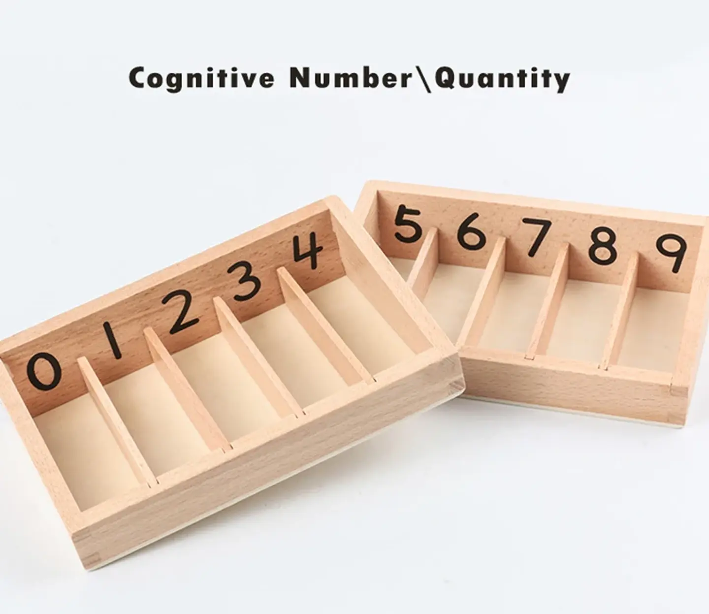 Montessori Wooden Math Set – Geometry & Fractions 17