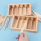 Montessori Wooden Math Set – Geometry & Fractions - thumbnail 18