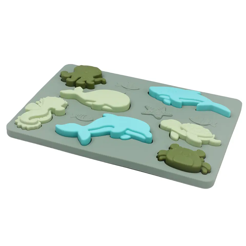 3D Silicone ABC Puzzle – Letter Matching Board 14