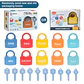 Alphabet Lock & Key Toy Set – Number Matching - thumbnail 17