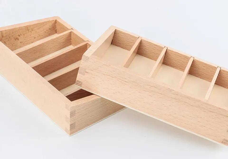 Montessori Wooden Math Set – Geometry & Fractions 20