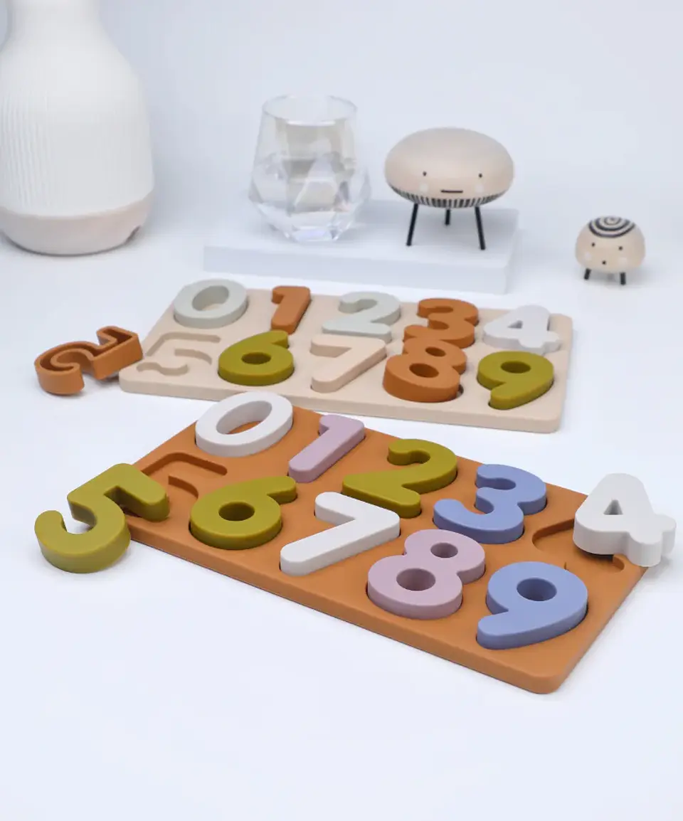 3D Silicone ABC Puzzle – Letter Matching Board 16