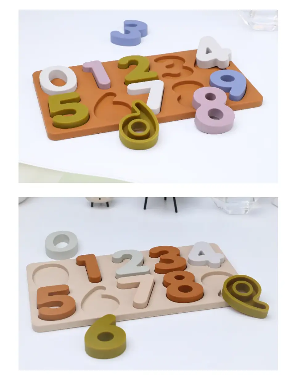 3D Silicone ABC Puzzle – Letter Matching Board 22