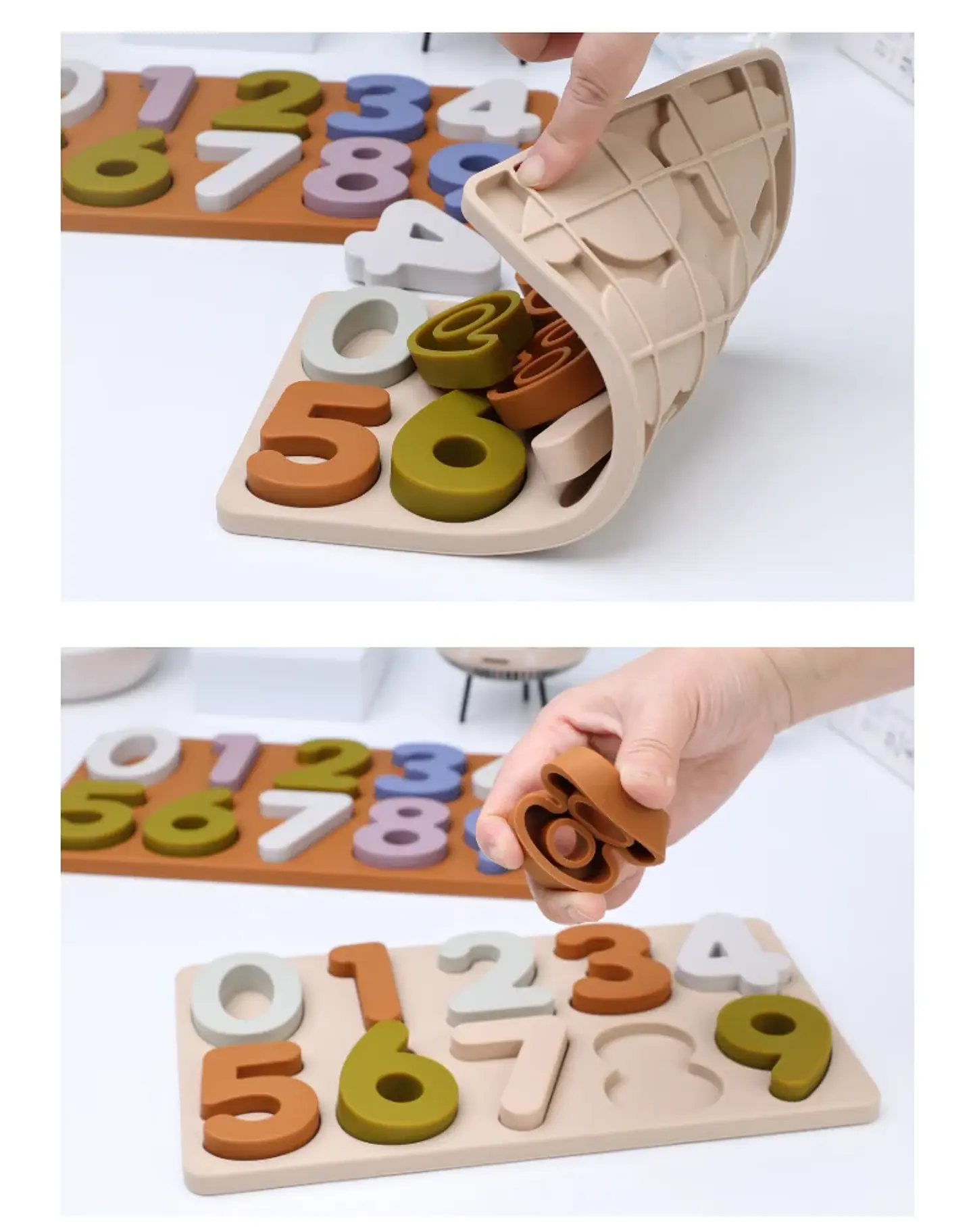 3D Silicone ABC Puzzle – Letter Matching Board 23