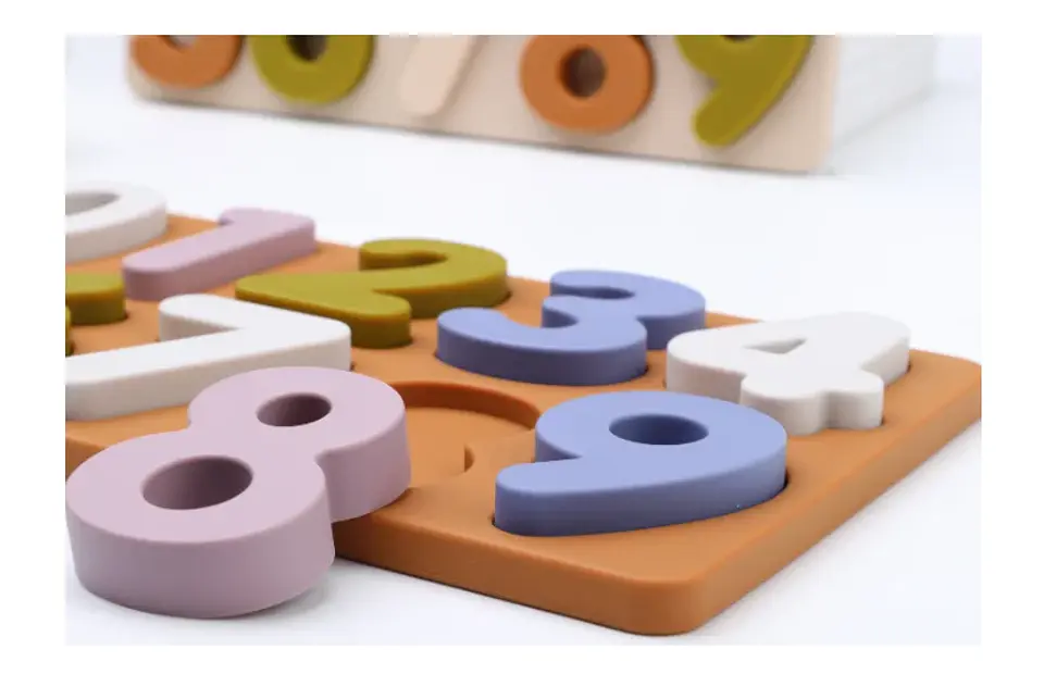 3D Silicone ABC Puzzle – Letter Matching Board 24