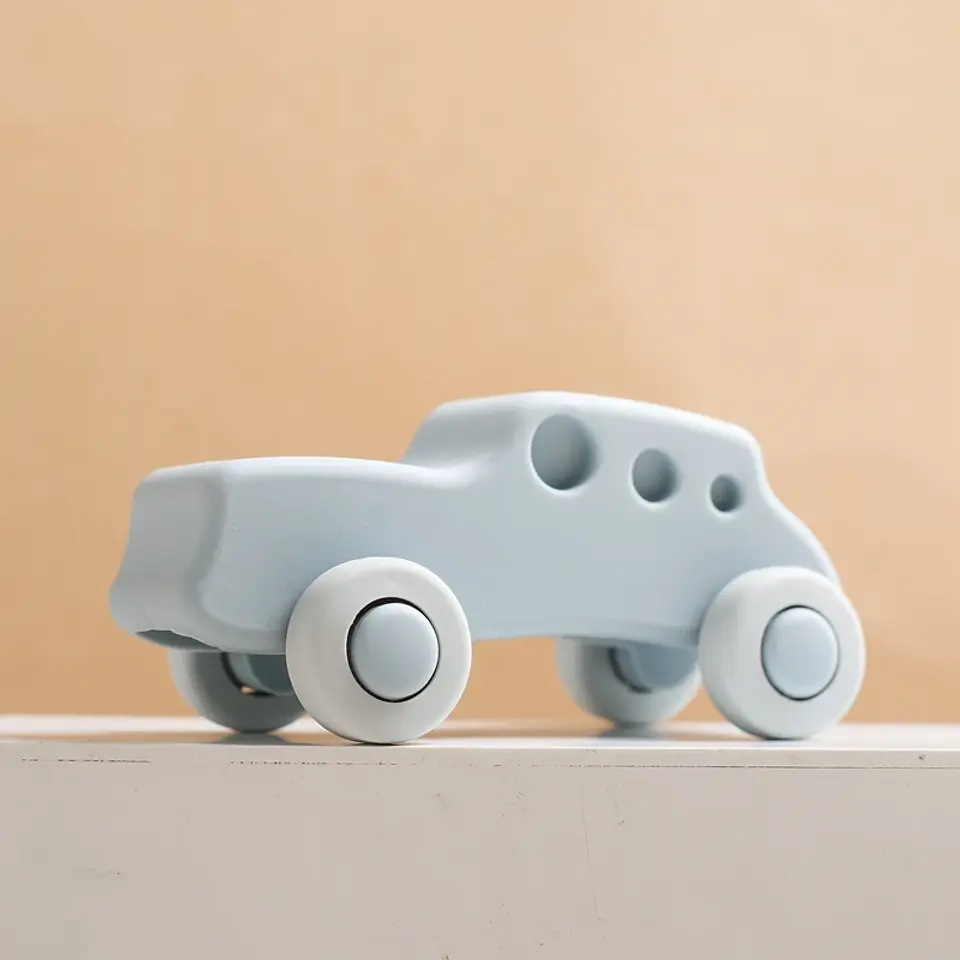 Silicone Teether Car Toy – BPA-Free for Babies 25