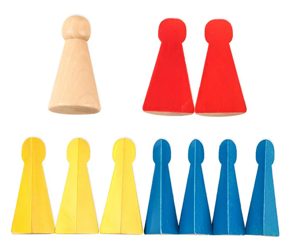 Montessori Wooden Math Set – Geometry & Fractions 30