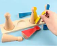 Montessori Wooden Math Set – Geometry & Fractions - thumbnail 32