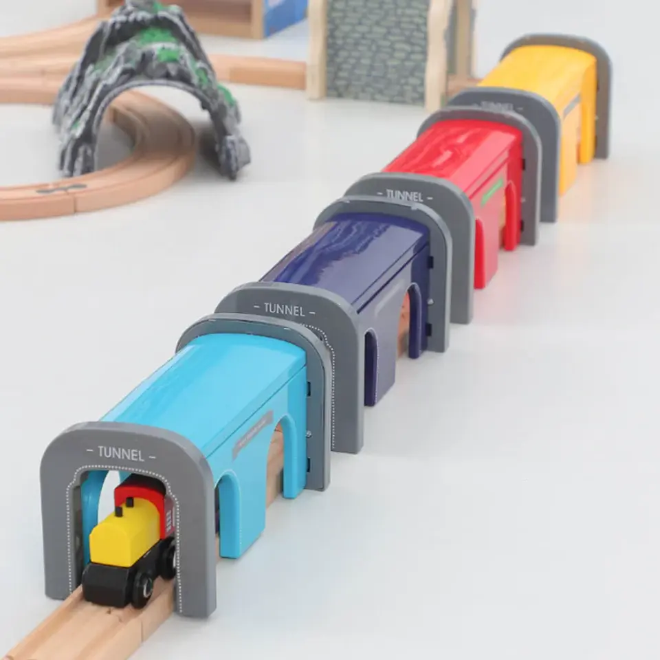 Wooden Train Track Cave Tunnel Accessory 3
