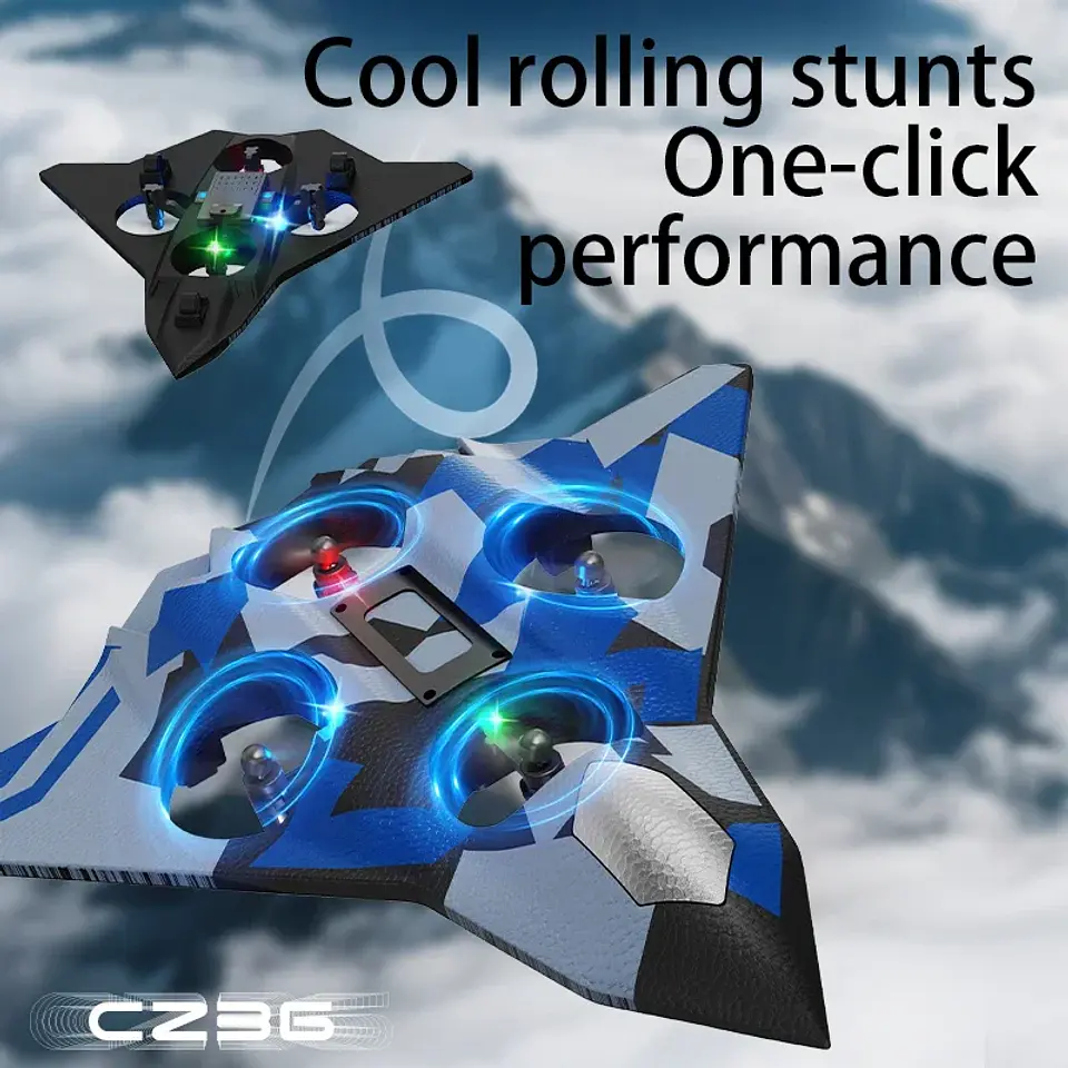 RC Foam Airplane Drone – Stunt Flying 3