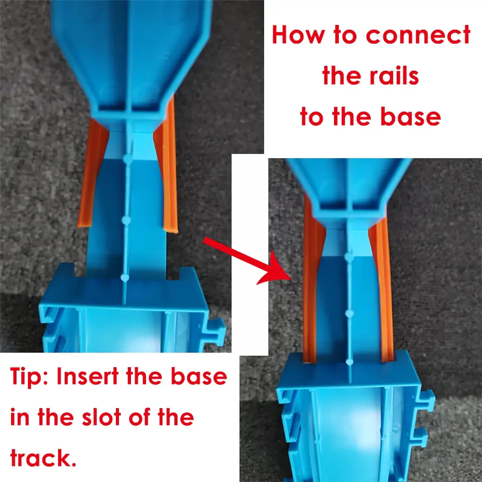 DIY Stunt Racing Track Set – Pull-Back Cars 4
