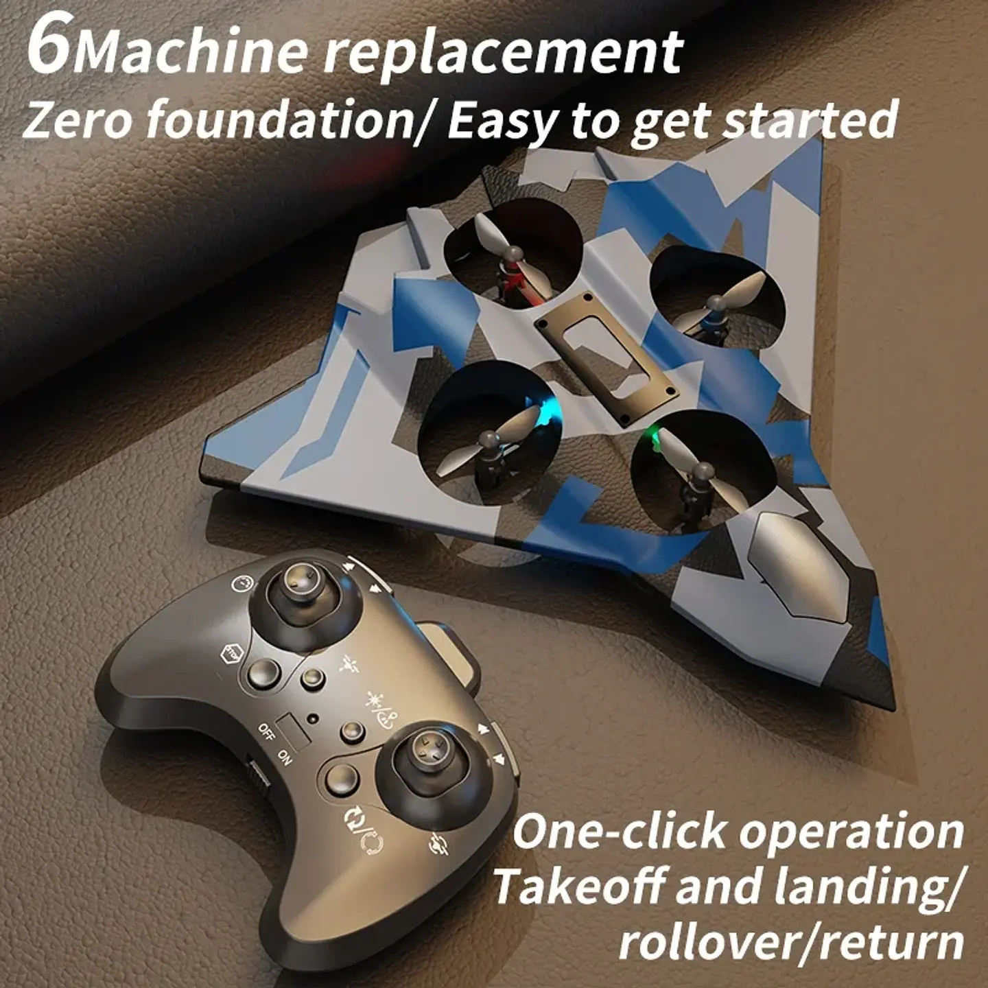 RC Foam Airplane Drone – Stunt Flying 4