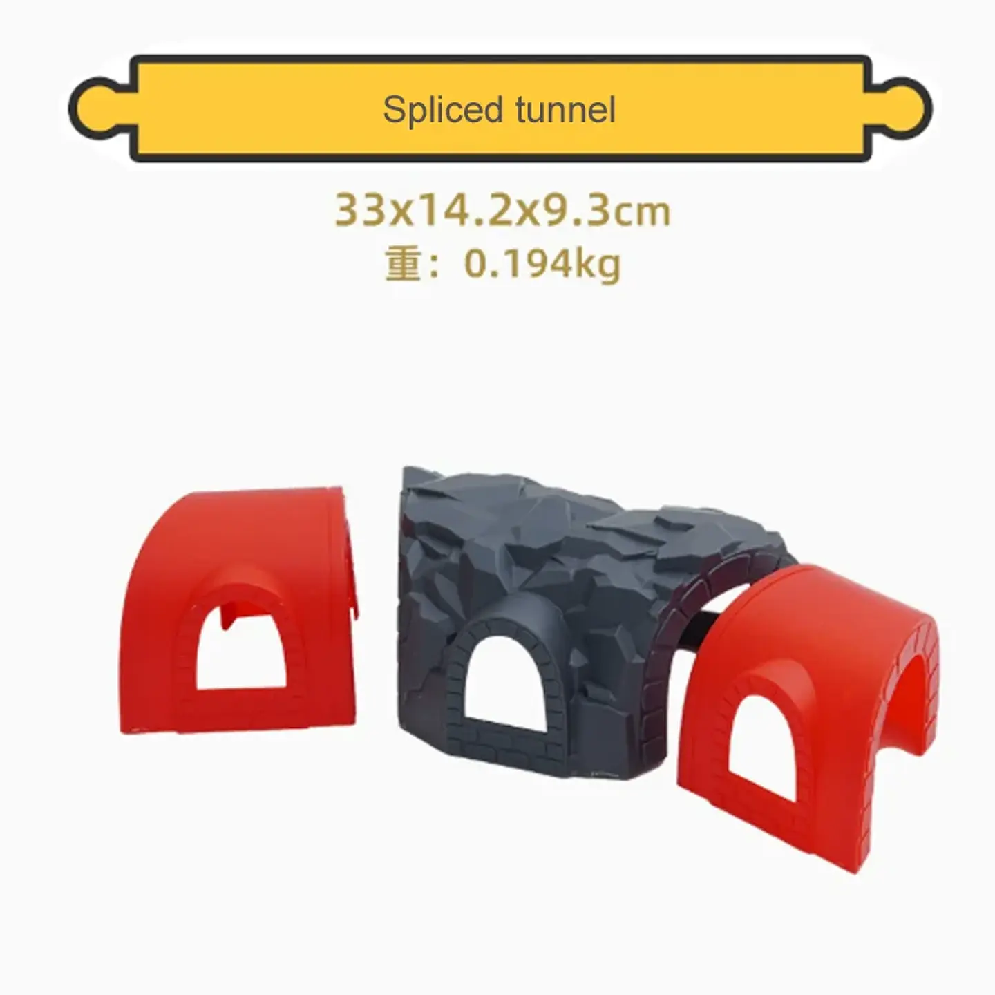 Wooden Train Track Cave Tunnel Accessory 8