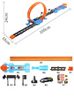 DIY Stunt Racing Track Set – Pull-Back Cars - thumbnail 23