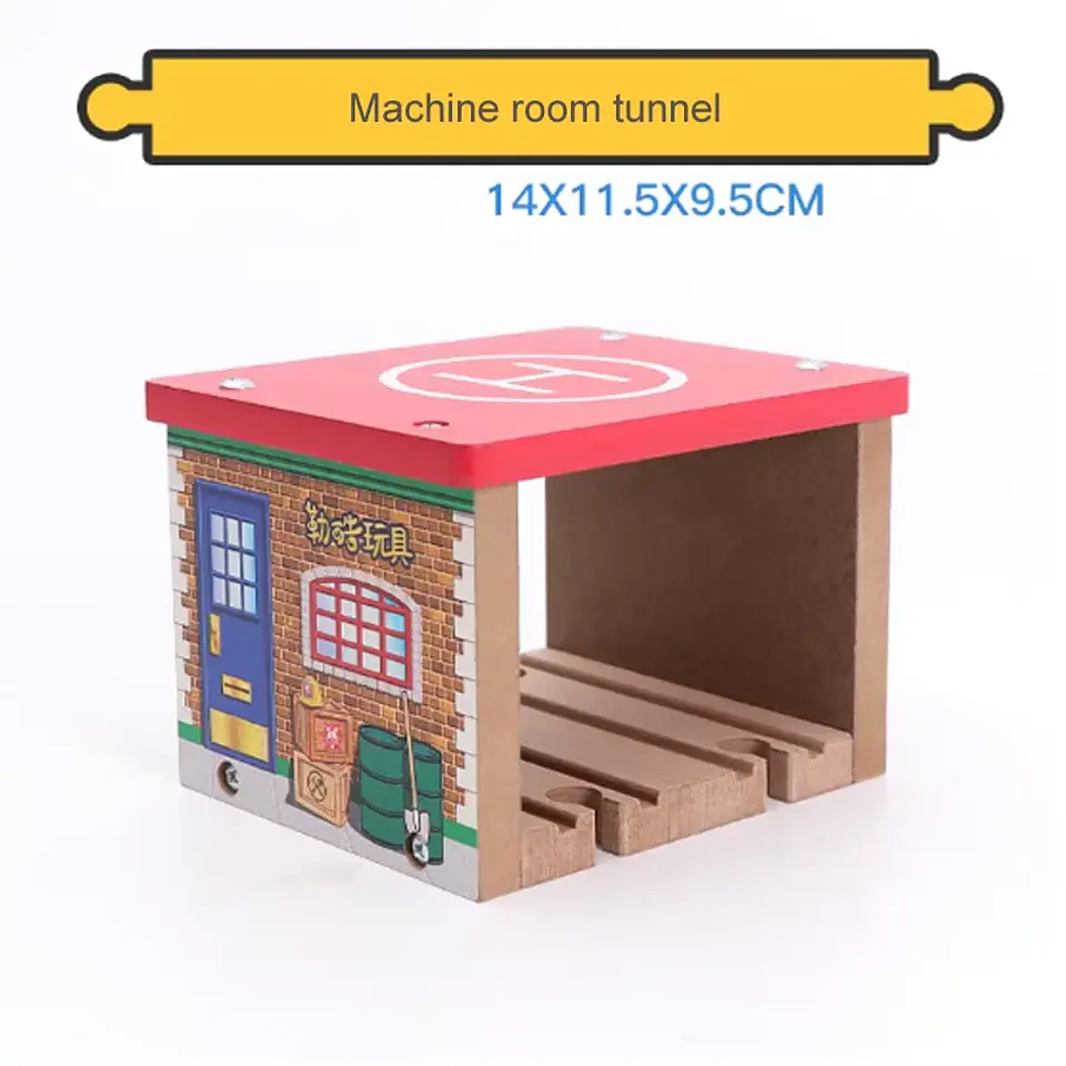 Wooden Train Track Cave Tunnel Accessory 26