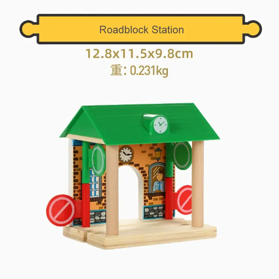Wooden Train Track Cave Tunnel Accessory 29