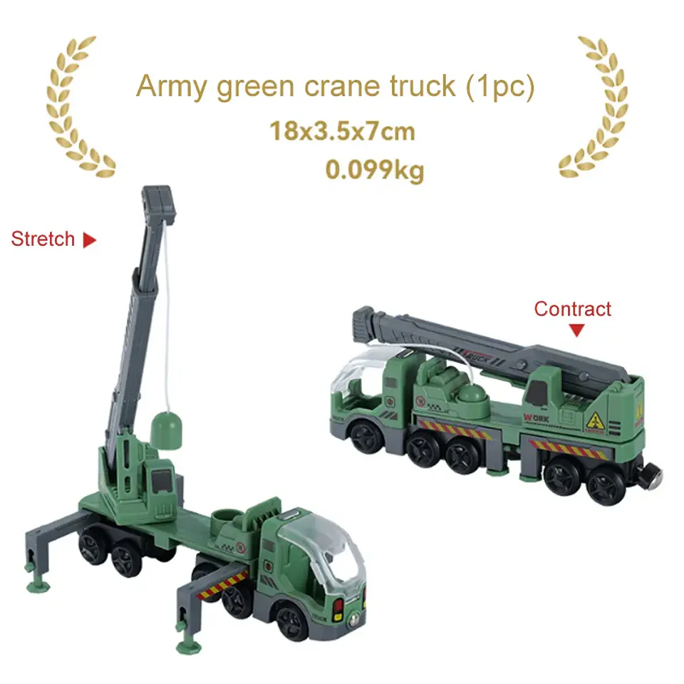 Wooden Train Track Mountain Bridge Accessory Set 38