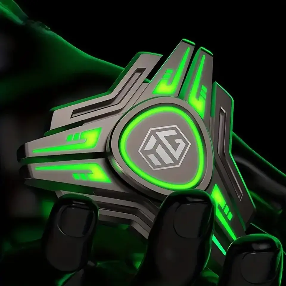 Luminous Metal Fidget Spinner – Silent Bearing 2