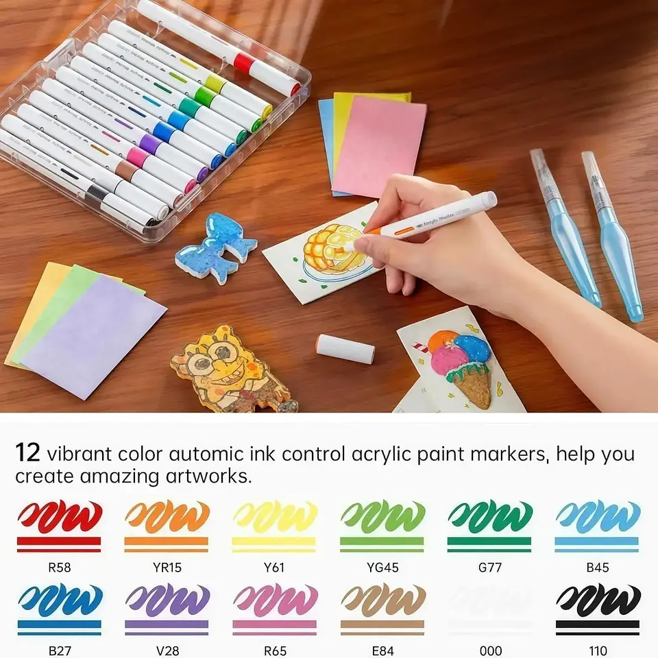 3D Puffy Paint Art Set – Foam Texture Painting 4
