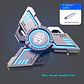Noctilucent Metal Fidget Spinner – Glow in Dark - thumbnail 8