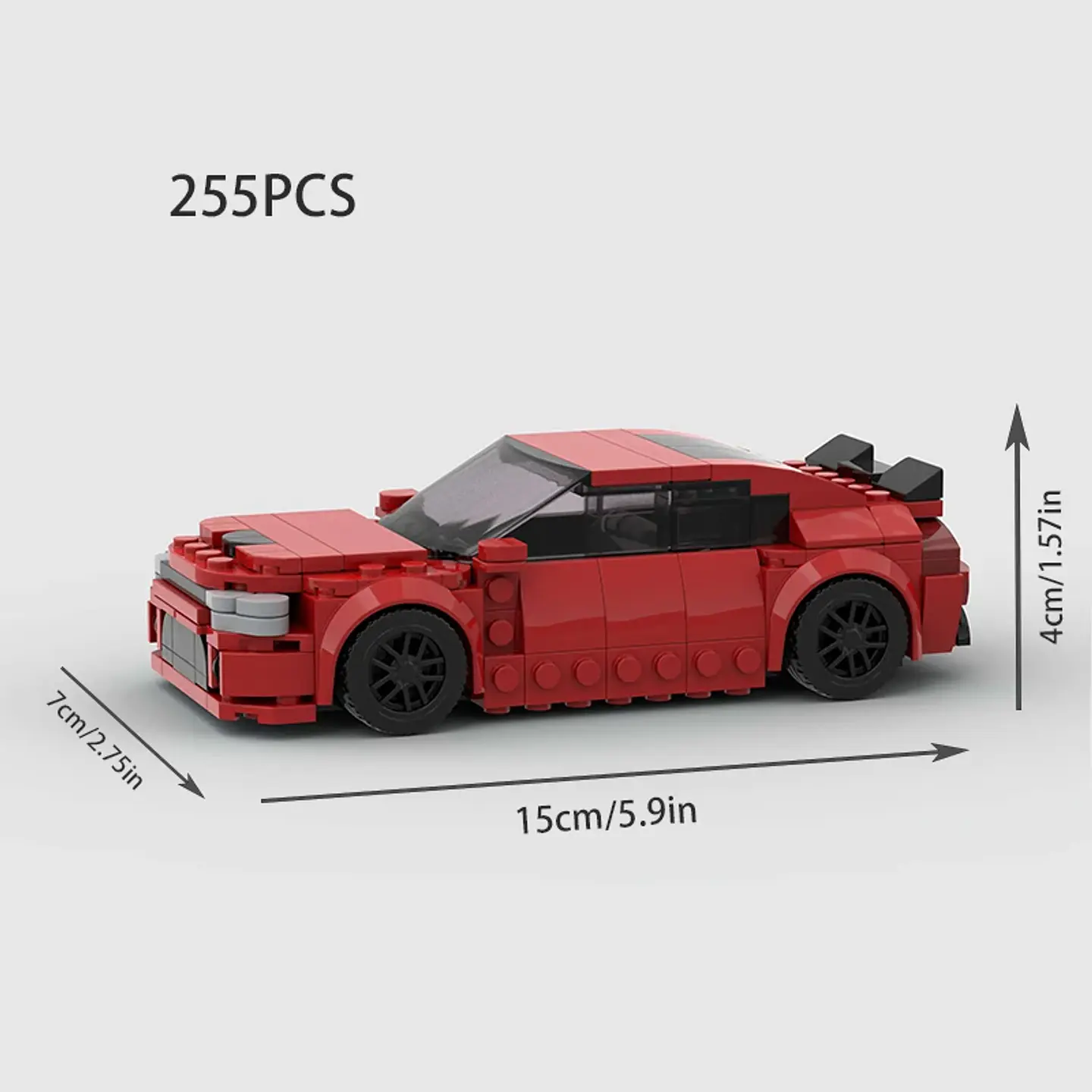 Racing Sports Car Building Block Model 17