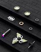 Noctilucent Metal Fidget Spinner – Glow in Dark - thumbnail 18
