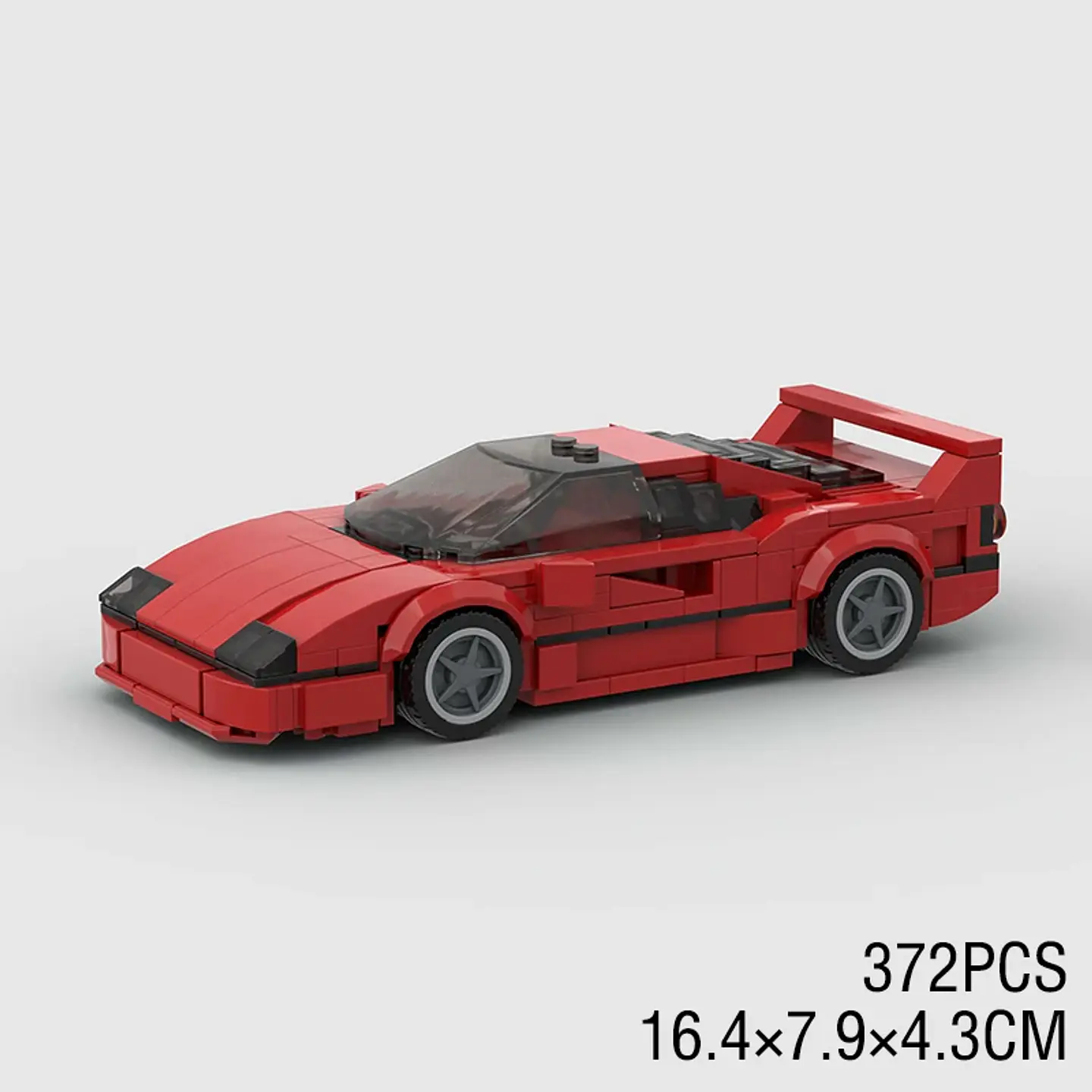 Racing Sports Car Building Block Model 19