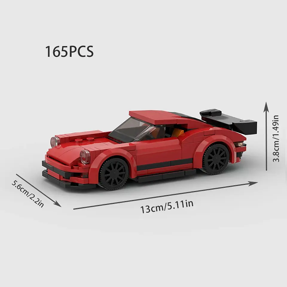 Racing Sports Car Building Block Model 24