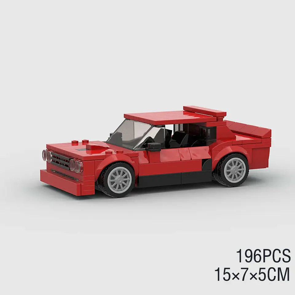Racing Sports Car Building Block Model 28