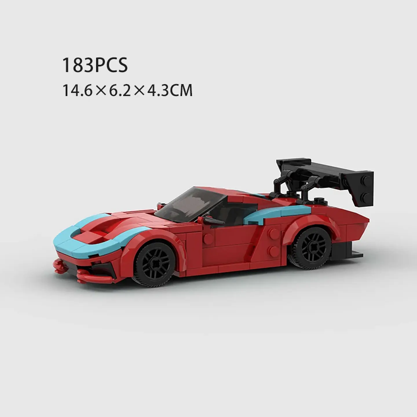 Racing Sports Car Building Block Model 39