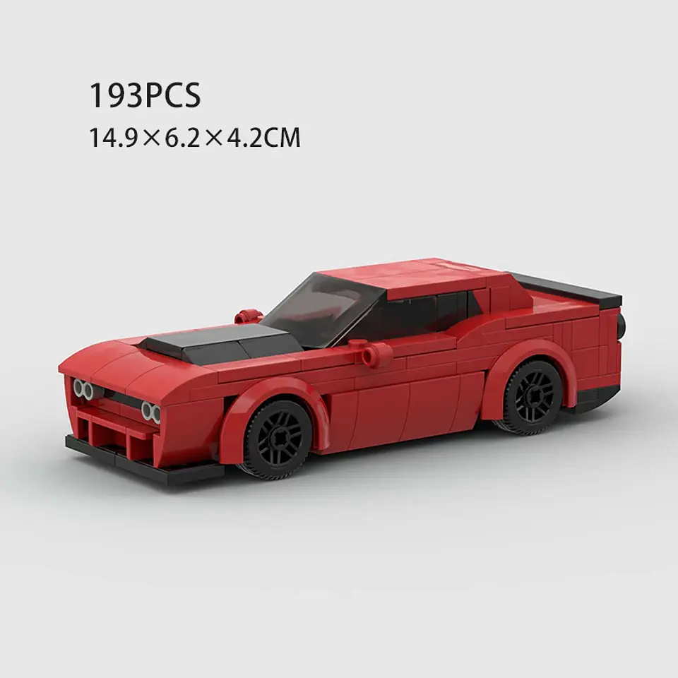 Racing Sports Car Building Block Model 44