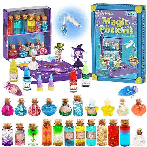 DIY Fairy Magic Potion Kit – 24 Pieces