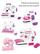 Toy Sewing Machine – Portable with Fabric - thumbnail 15