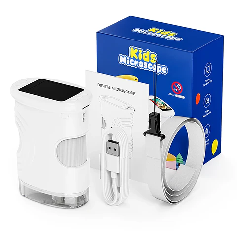 Kids Digital Microscope – 2-Inch Screen 1500X