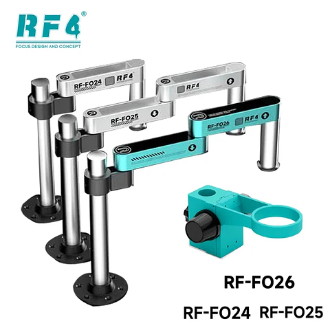 RF4 Stereo Microscope Bracket – 360° Rotation