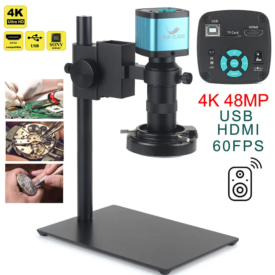 Industrial Video Microscope Camera – 130X Zoom 1