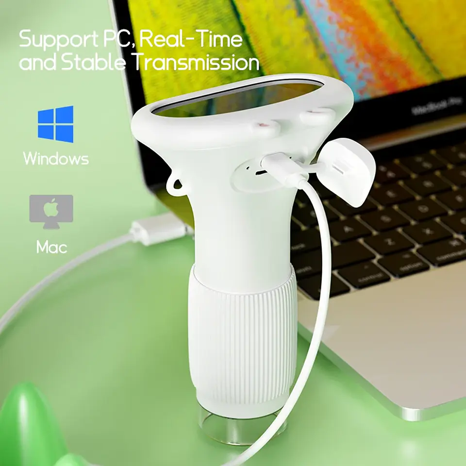Pocket Kids Microscope – 8 LED Lights, 1500X 4