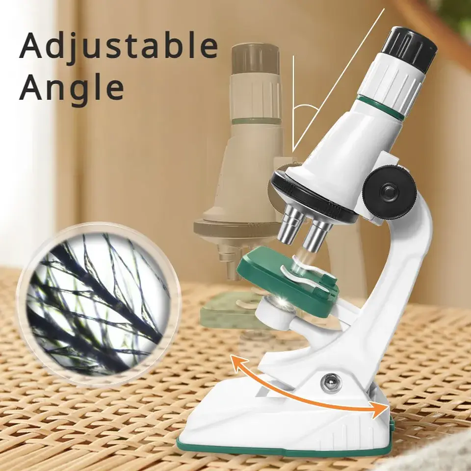 Kids Pocket Microscope Kit – LED Light, 1200x 11