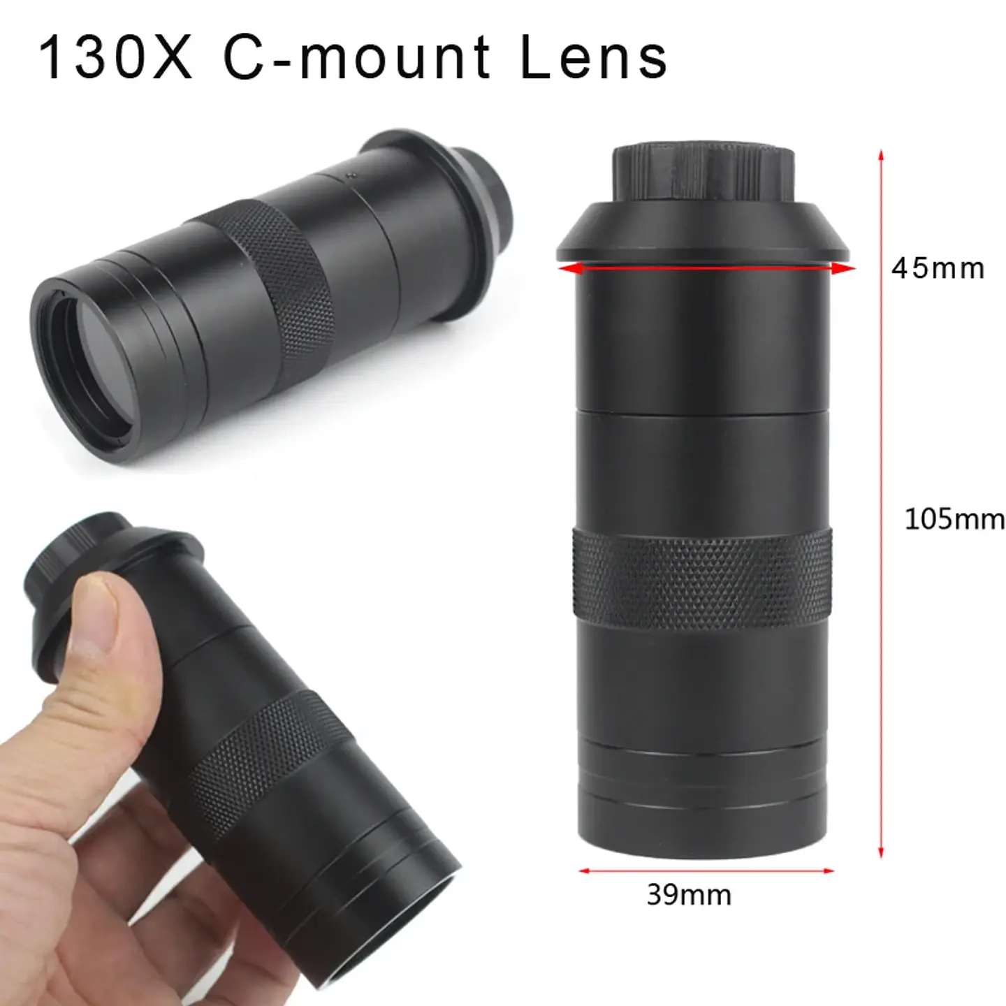 Industrial Video Microscope Camera – 130X Zoom 4