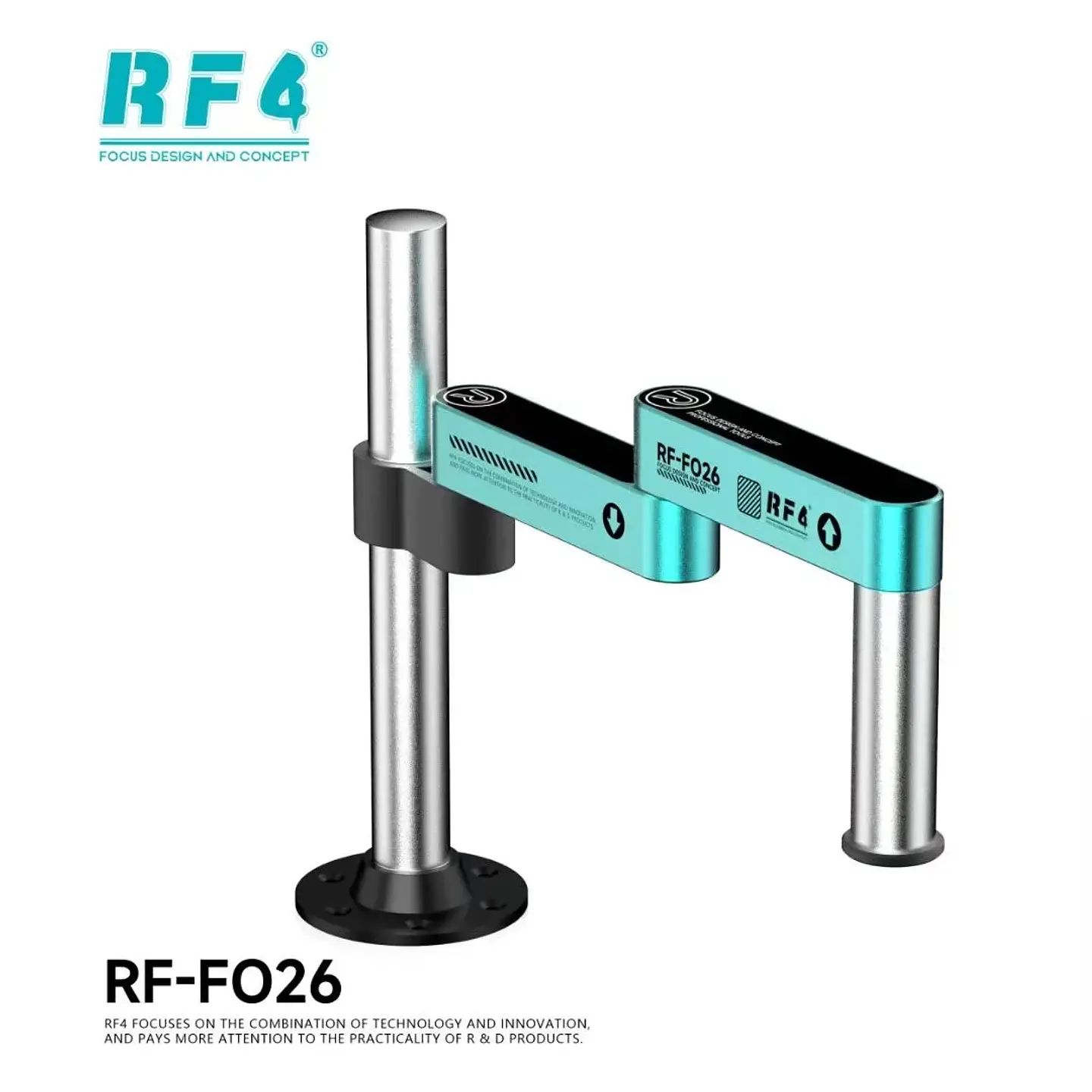 RF4 Stereo Microscope Bracket – 360° Rotation 7