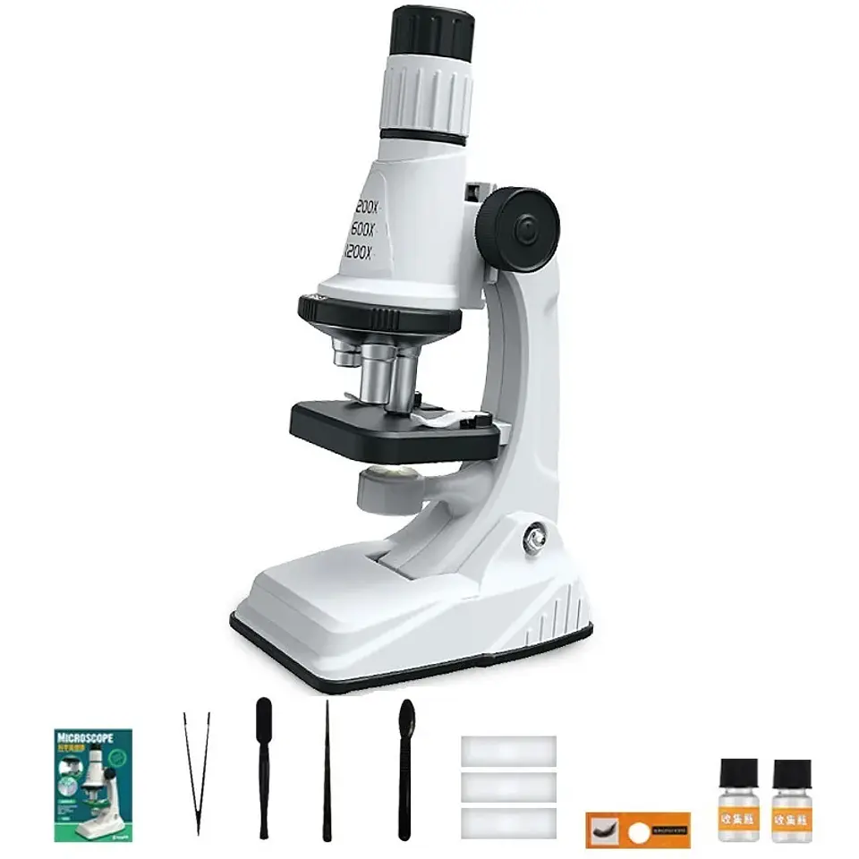Kids Pocket Microscope Kit – LED Light, 1200x 5