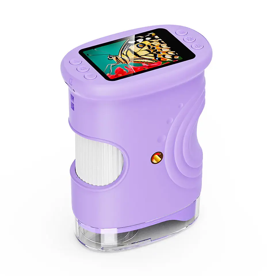 Rechargeable Pocket Microscope – 1000X for Kids 10