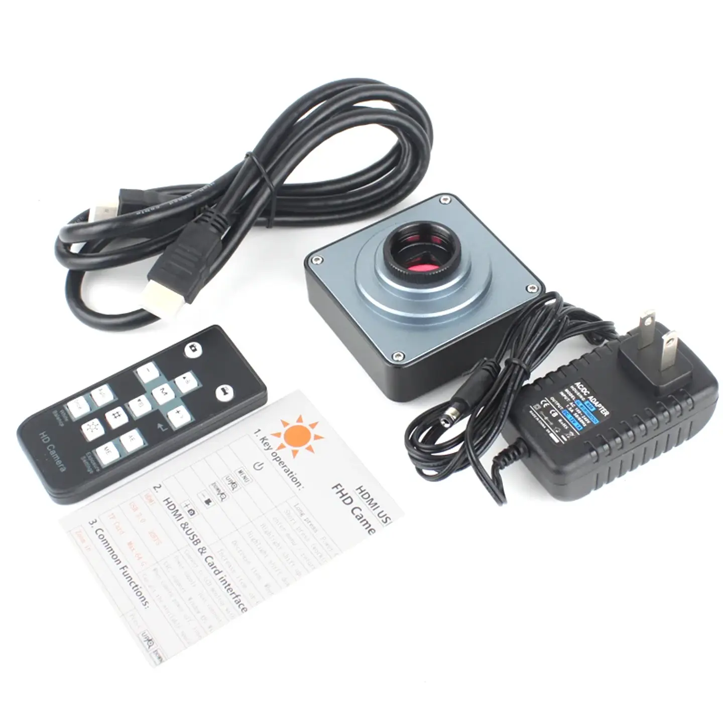 Industrial Video Microscope Camera – 130X Zoom 16