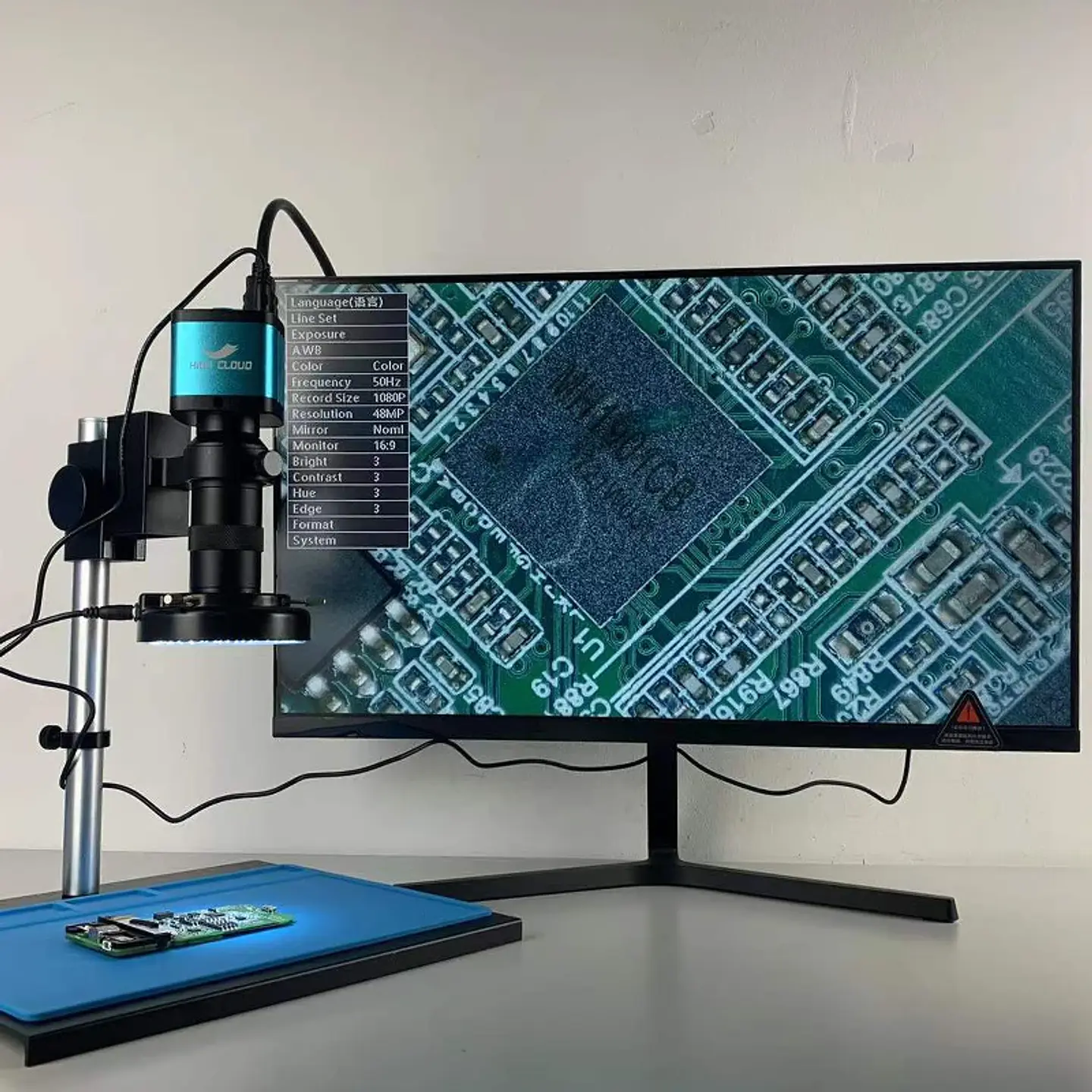 Industrial Video Microscope Camera – 130X Zoom 31