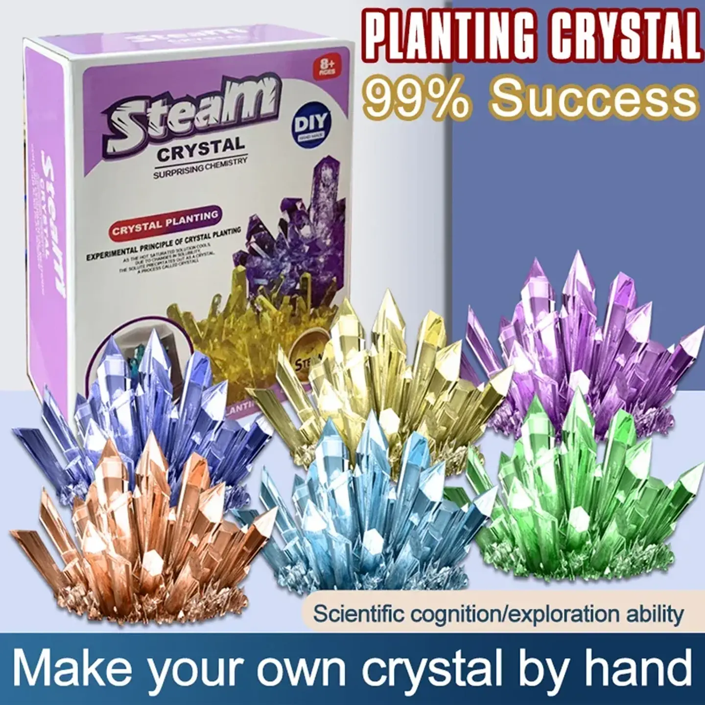 Crystal Growing Kit – STEAM Science Experiment 2