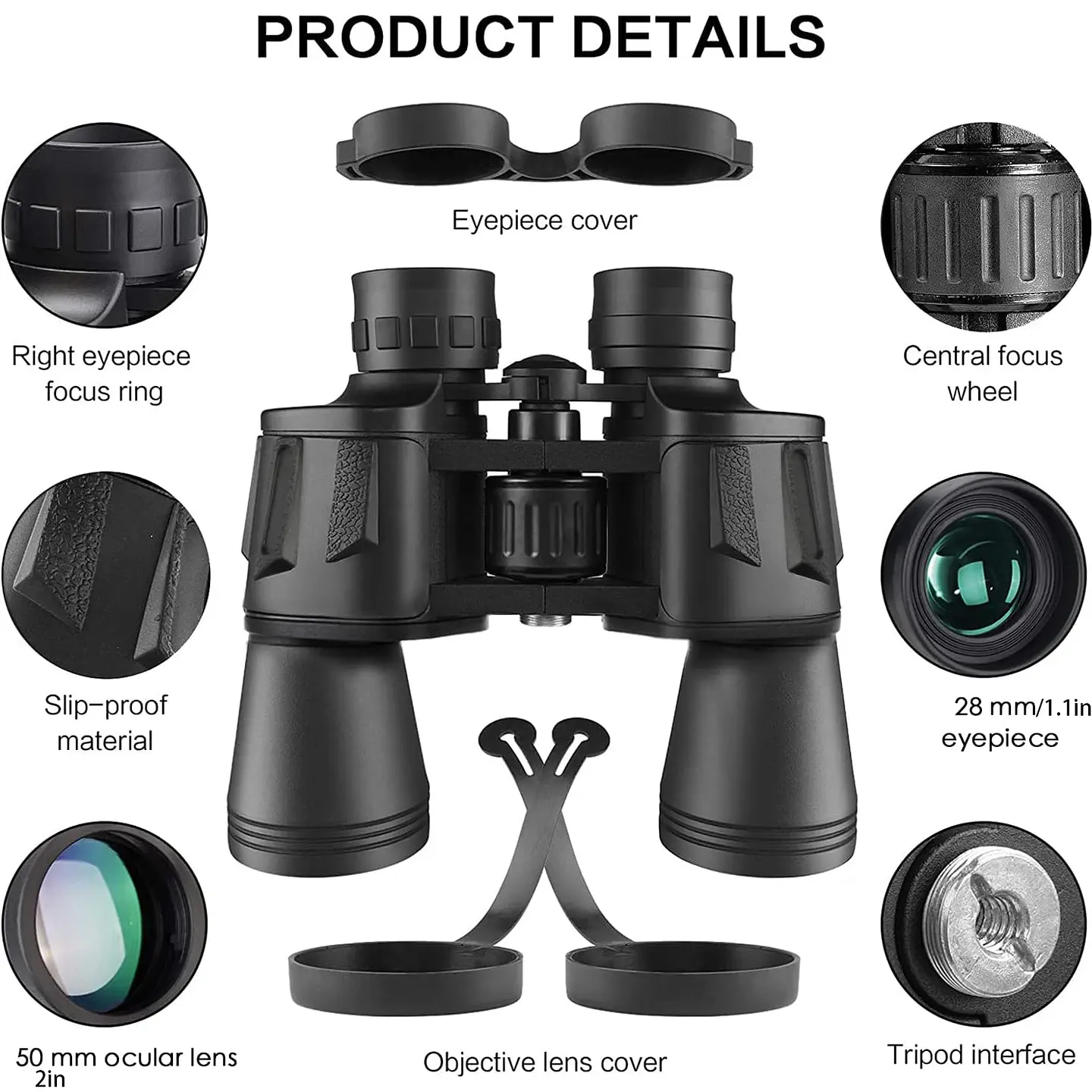 Waterproof FMC Binoculars – BAK4 Prism 2