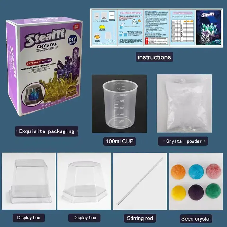 Crystal Growing Kit – STEAM Science Experiment 5